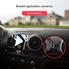 OEM Βάση Κινητού Αυτοκινήτου για Audi A3 8V 2014-2020 Μαύρο ή ασημί χρώμα
