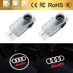 Logo Audi Sport LED Προβολείς Πόρτας-Laser Ghost Shadow Lights – Σετ 2 Τεμ. για A3 A4 A5 A6 TT Q3 Q5 Q7