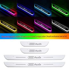 Audi Logo Φωτιζόμενα Μαρσπιέ Πόρτας (4τμχ) Dynamic Ambient Light 11 εφέ Φωτισμού ασύρματη εγκατάσταση