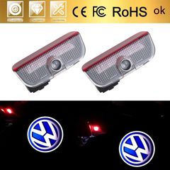 LED Ghost Shadow Προβολείς Πόρτας με Λογότυπο VW – 2 Τεμ., Plug & Play, Laser HD, για Passat/Golf/Tiguan κ.α.