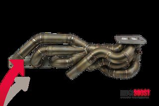 M50, M52 Turbo Tubular 304 Stainless Steel Exhaust Manifold for LHD and RHD BMW E36