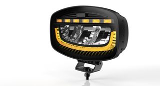 LED Προβολέας 10V30V 60W DRL ΛευκόΠορτοκαλί και Ενσωματωμένο STROBE Πορτοκαλί IP68