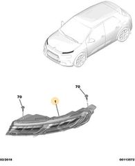 ΦΑΝΑΡΙ ΗΜΕΡΑΣ ΕΜΠΡΟΣ ΑΡΙΣΤΕΡΟ CITROEN C4 CACTUS 2014-2018 , 9821287180 ΚΑΙΝΟΥΡΙΟ ΓΝΗΣΙΟ