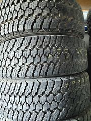 255/75-17 με 95-100% πέλμα - σαν καινούργια! (4τμχ)