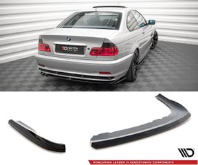 Πίσω Πλαϊνά Κάτω Spoiler Extensions Maxton Design BMW 3 Coupe (E46) - Μαύρα Γυαλιστερά - 2 Τεμ.- (BM-3-46-C-RSD1G)