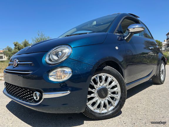 Fiat 500 2016 0.9 TwinAir Lounge 875 Autom Ηλεκτ,Οροφή 85Hp