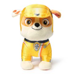 Paw Patrol - Rescue Wheels - Basic Plush - Rubble (19cm)-thumb-1