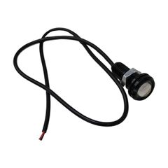 Προειδοποιητικό λαμπάκι αναβάτη Shift Light Led 12V 18mm άσπρο
