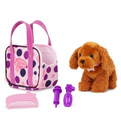Pucci Pups - Pucci Dog in dotted bag (708408) / Toys