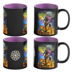 The Witcher III: Wild Hunt Game Art Chronicles Heat Change Mug Yennefer inspired by Salvador Dali 450 ml
