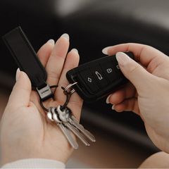 Orbitkey - Loop Keychain - Black / Gadgets-thumb-2