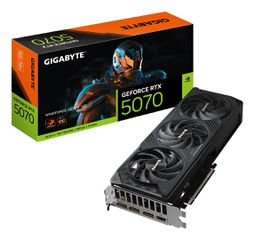 GIGABYTE GeForce RTX 5070 WINDFORCE OC SFF 12G Graphics Card - 16GB GDDR7, 256bit, PCI-E 5.0, 2542 MHz Core Clock, 3 x DP 2.1a, 1 x HDMI 2.1b, NVIDIA DLSS 4, GV-N5070WF3OC-12GD