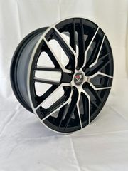 DECENTI 6.5-16 4X100 42/73.1 STW555S Black polished B+M