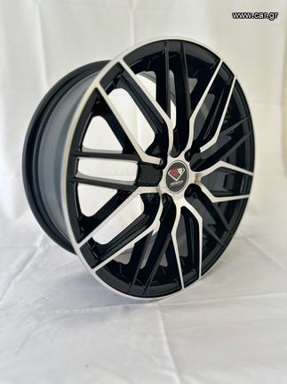 DECENTI 6.5-16 4X100 42/73.1 STW555S Black polished B+M