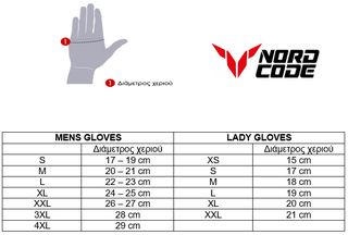 AIR TECH NORDCODE GLOVES CE EN 13594 BLACK-thumb-2