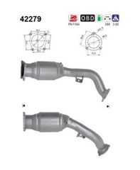 ΚΑΤΑΛΥΤΗΣ AUDI A4/A5 1.8/2.0 TFSI +quattro 2011-2017        KARALOIZOS exhaust