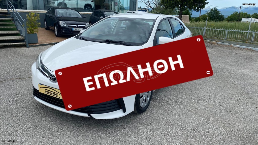 Toyota Corolla 2018 (ΕΛΛΗΝΙΚΗΣ ΑΝΤΙΠΡΟΣΩΠΕΙΑΣ)