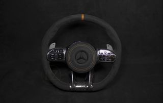Τιμόνι Alcadara για Mercedes-Benz μαζί με αερόσακο