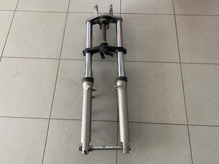 Yamaha TDM850 τύπου (4TX) 1995/2001 Μπροστινό Σύστημα Κομπλέ Μπουκάλες Σταύρος Τιμονοπλακα σε Άριστη κατάσταση!!!-thumb-4