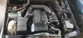 MERCEDES M104 κομπλε μετατροπή με ανακατασκευής μοτερ και καλωδίωσης