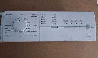 Πλακέτα πλυντηρίου ρούχων Siemens WM14E162GB/14