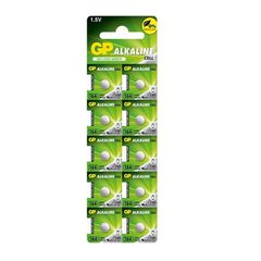 10 x Alkaline Mini GP Battery 164/G1/LR60/LR620/AG1/L621