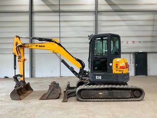 Εκσκαφέας Με Ερπύστριες Bobcat 2016 E 50