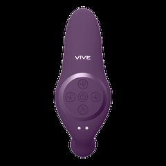 Kata - Pulse Wave & Vibrating Double Penetration Vibrator - Purple-thumb-6
