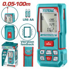 Μετρητής Αποστάσεων TOTAL LASER 0.05 - 100m Επαγγελματικό ( ΤMT51036 )