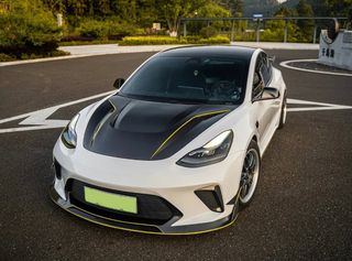 ΚΑΠΟ ΕΜΠΡΟΣ Front Hood Bonnet V1 for Tesla Model 3 Carbon Fiber