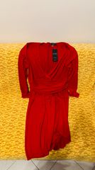 Ralph Lauren Midi Φόρεμα Κόκκινο