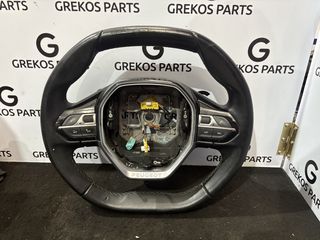 PEUGEOT 3008/208/2008/5008 2016-2024 βολάν τιμονιου με χειριστήρια