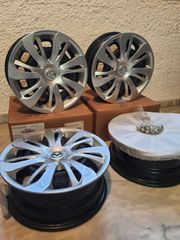 4άδα ζάντες με τάσια Mazda γνήσια 15" ( ΘΕΣΣΑΛΟΝΙΚΗ)