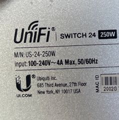 Unifi Poe Switch 24 250w-thumb-3