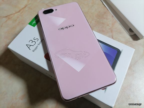 OPPO A3s Pink 4G Δίκαρτο – 6GB RAM / 128GB ROM –Καινουργιο Εκθεσιακό