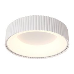 Πλαφονιέρα μεταλλική LED 30W θερμό χρώμα φωτός 3000K 2262Lm Φ460mm λευκό χρώμα ARTE ILLUMINA HALLO