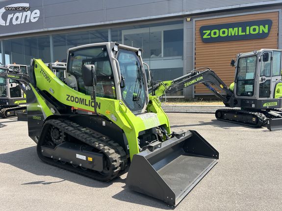 Φορτωτάκι CAT 2025 ZT090V με Kubota κινητήρα 65hp ***TruckCrane***