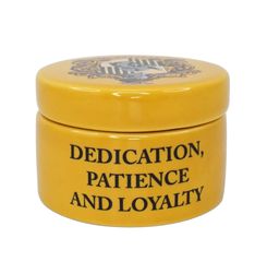 HARRY POTTER - Hufflepuff - Ceramic Round Box-thumb-2
