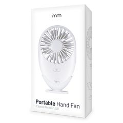 Mikamax - Portable Hand Fan - White-thumb-3