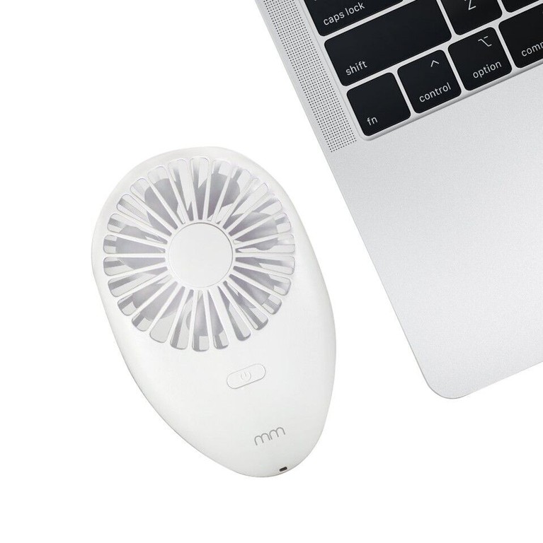 Mikamax - Portable Hand Fan - White