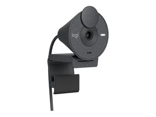 Logitech - Brio 300 Full HD webcam, Graphite / Computers-thumb-4