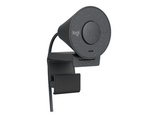 Logitech - Brio 300 Full HD webcam, Graphite / Computers-thumb-1