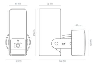 Eve - Outdoor Cam - Secure floodlight camera with Apple HomeKit Secure Video technology-thumb-2