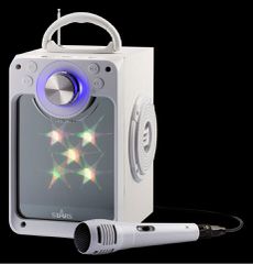 Stars - Karaoke Machine - White (30218)-thumb-2