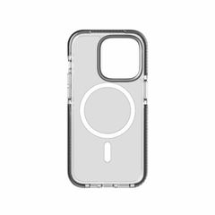 Tech21 - Evo Crystal MagSafe iPhone 14 Pro Cover - Clear / Graphite Black / Electronics-thumb-3