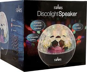 Stars - Disco Ball with bluetooth speaker (80064)-thumb-1