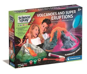 Clementoni - Science & Play - Volcano Glow in the Dark (78803) / Toys
