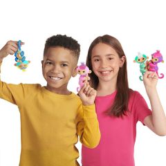 Fingerlings - 2.0 Basic Monkey Blue - Leo (3115) / Toys-thumb-2