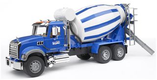 Bruder - MACK Granite Cement mixer (BR2814) / Toys