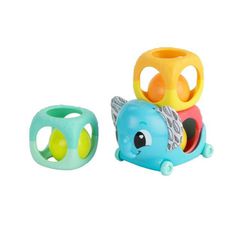 Lamaze - Stack Rattle & Roll Blocks - (827464) / Toys-thumb-3
